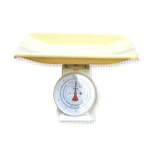 pèse-bébé mécanique / à cadran / de table