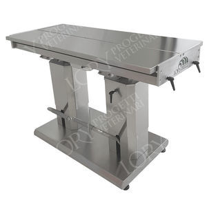 table d'opération universelle / vétérinaire / hydraulique / à hauteur variable