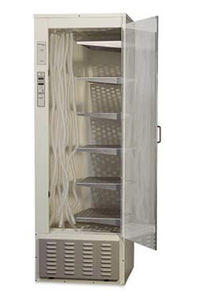 armoire de séchage / pour instruments / d'hôpital / avec étagère
