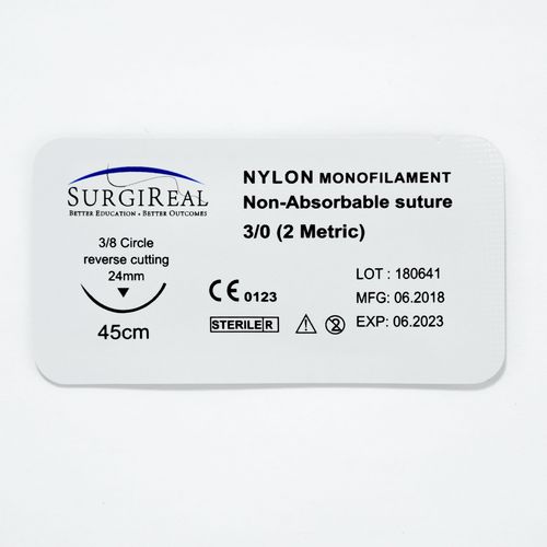 Fil De Suture Non R Sorbable Surgireal Products Chirurgie G N Rale