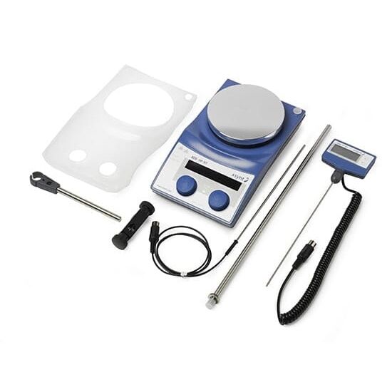 Agitateur Magnétique Chauffant Numérique 5L - Réglage Vitesse Et Minuterie, Idéal Labo