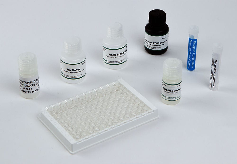 Kit de test pour acétaminophène 132419 Neogen Corporation Inc. de