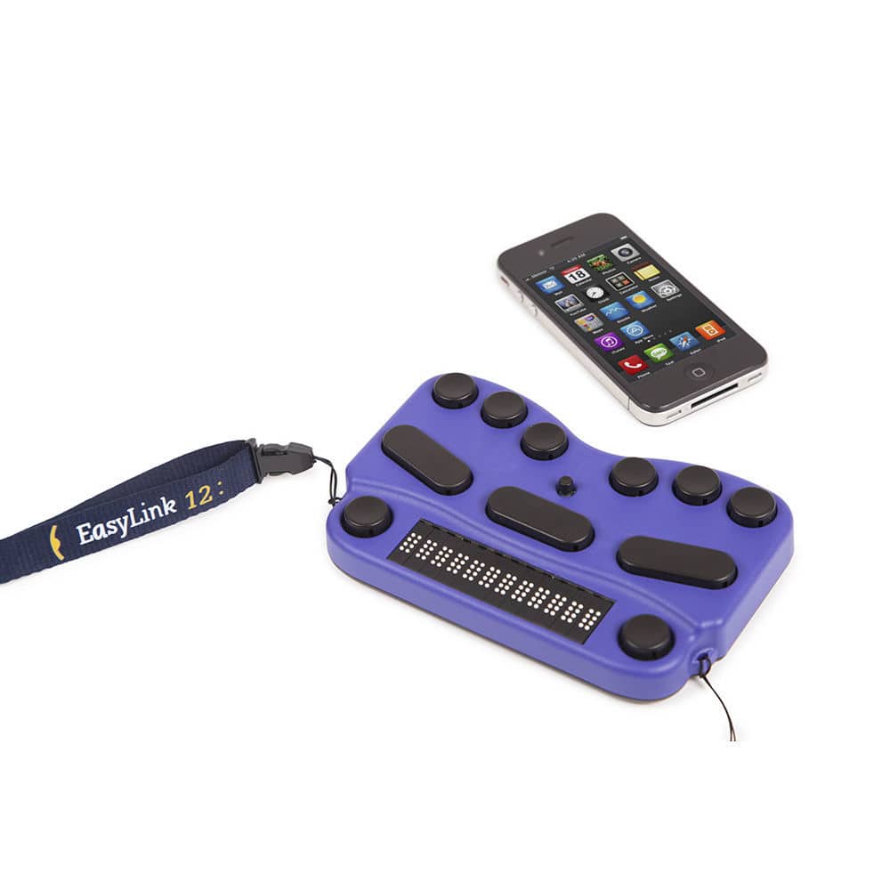 Blocnotes braille Bluetooth EasyLink 12 Optelec