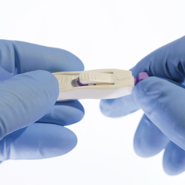 Lancette stérile Lite III Vitrex Medical A/S de sécurité