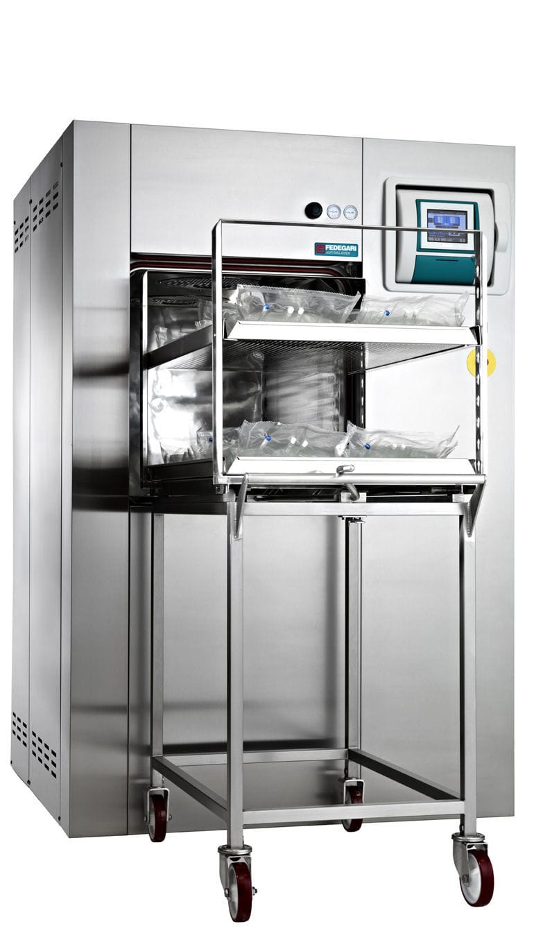 Stérilisateur médical - FOB5-TS - Fedegari - de laboratoire / à vapeur / sur pied