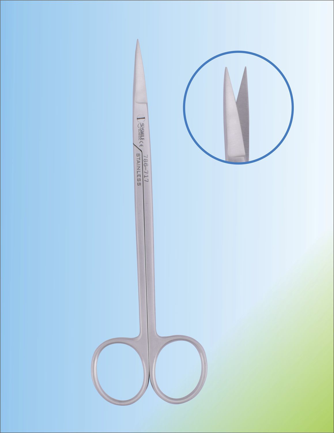 Ciseaux De Dissection Ssi Smile Surgical Ireland Limited