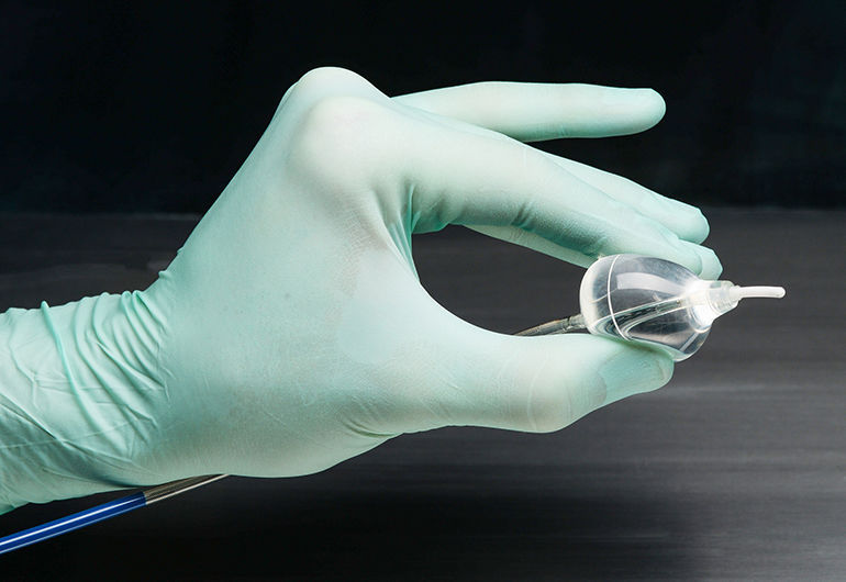 Cathéter d'ablation laser HeartLight® X3 CardioFocus veine pulmonaire