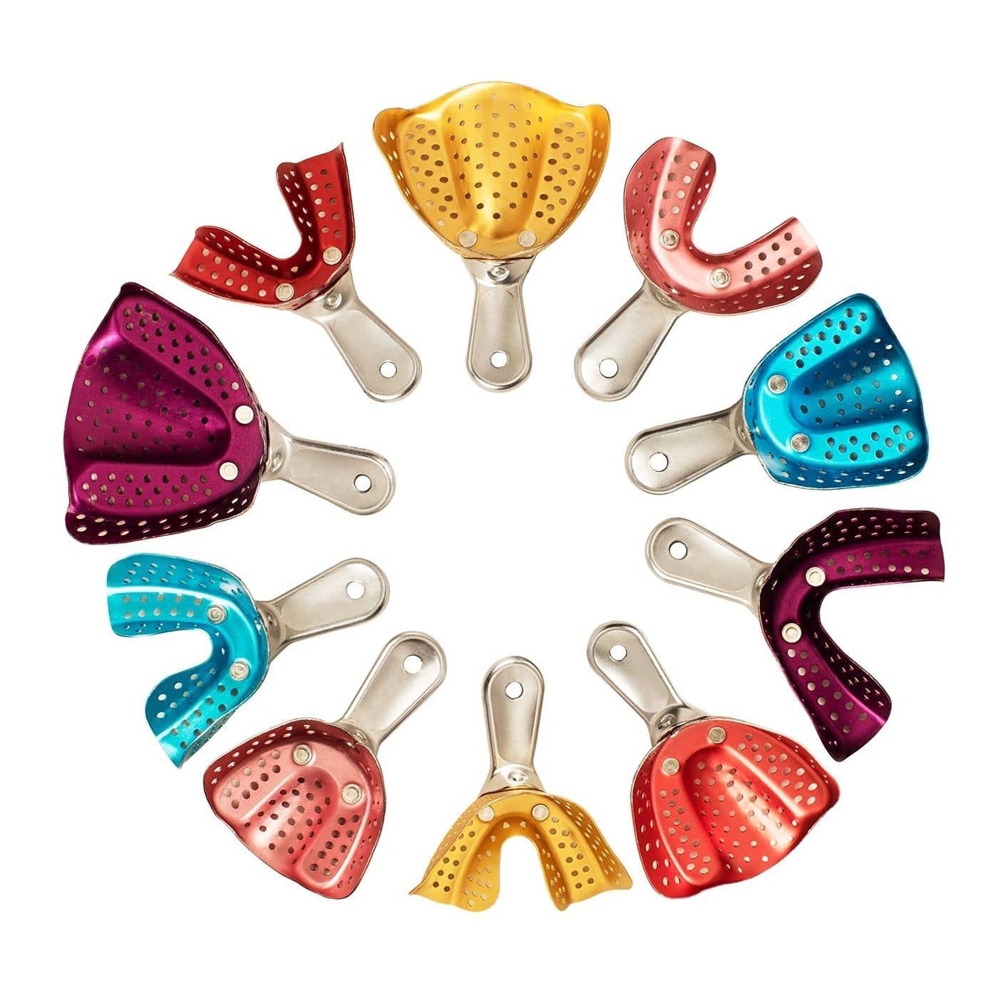 Porteempreinte dentaire dentition partielle J003 series Rocky