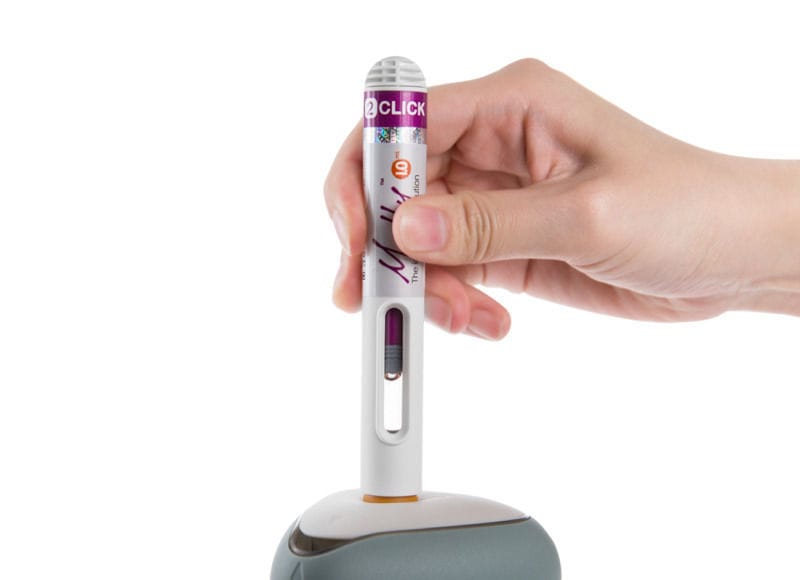 Autoinjecteur à usage unique Molly® SHL Group souscutané