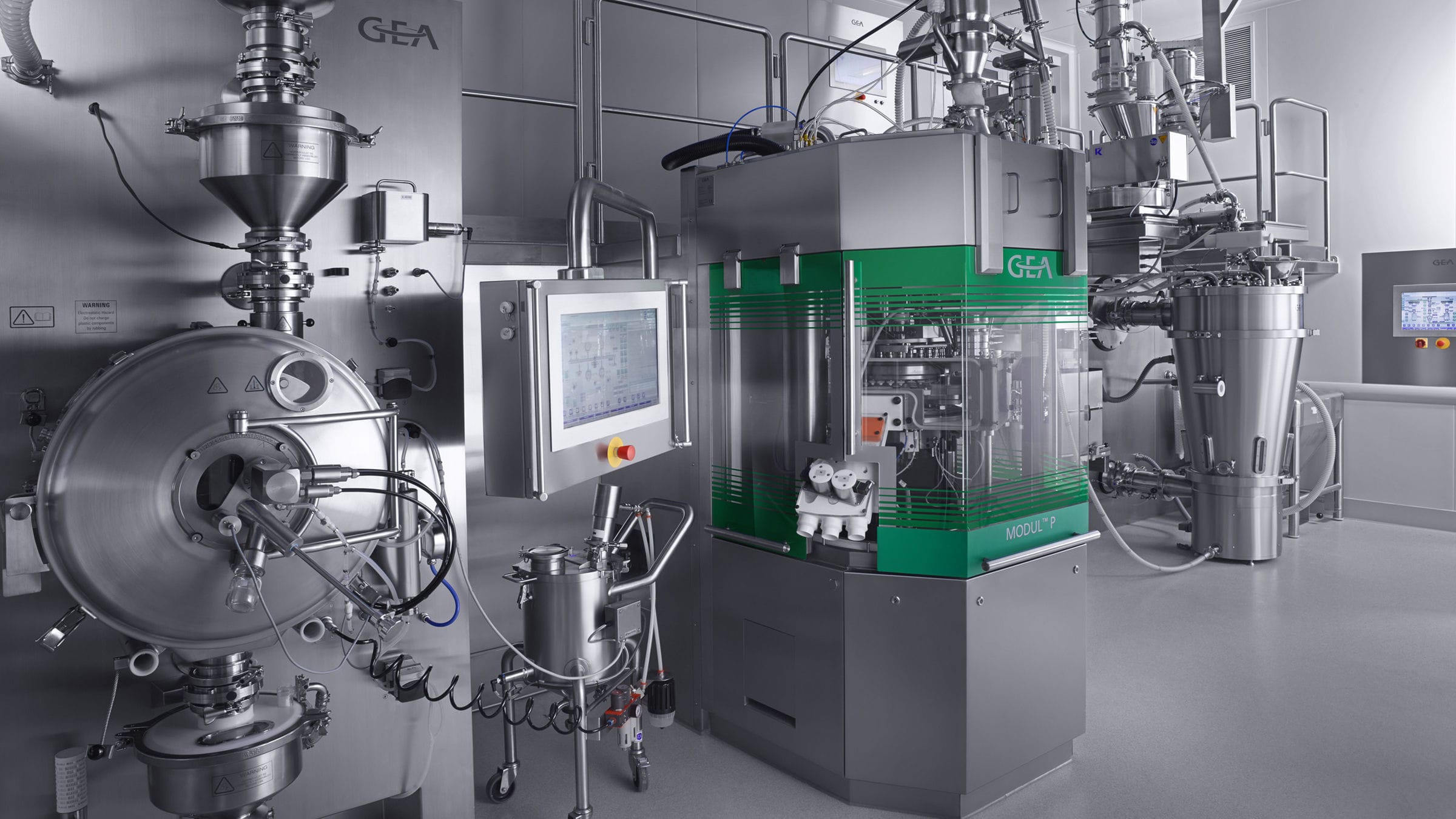 Granulateur pour l'industrie pharmaceutique ConsiGma® GC Lines GEA