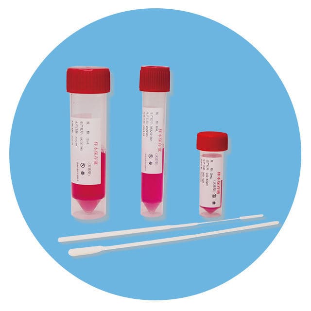 Kit de prélèvement de salive - ST001 series - Bioteke Corporation - de