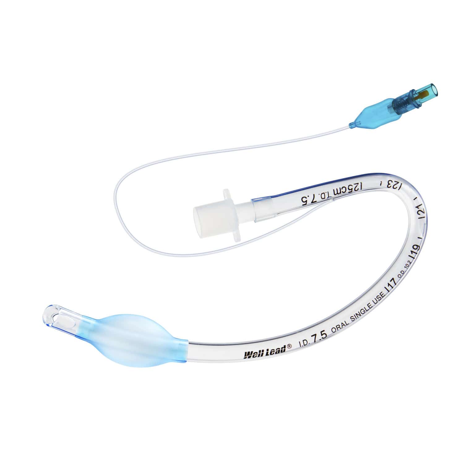 Tube endotrachéal oral Well Lead Medical à usage unique