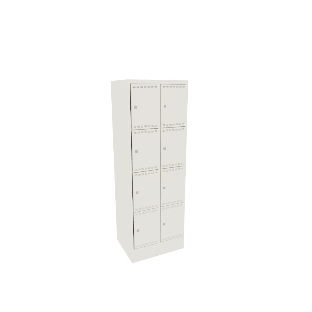 Armoire pour vestiaire 11.501.110 LISTA avec étagère / avec porte / à double module