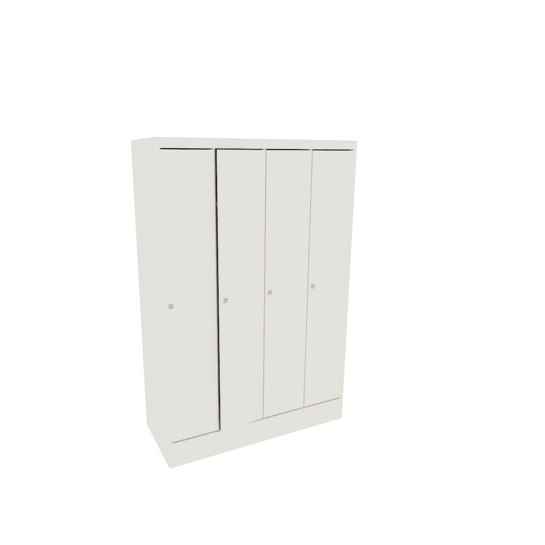 Armoire pour vestiaire 94.432.110 LISTA 4 portes