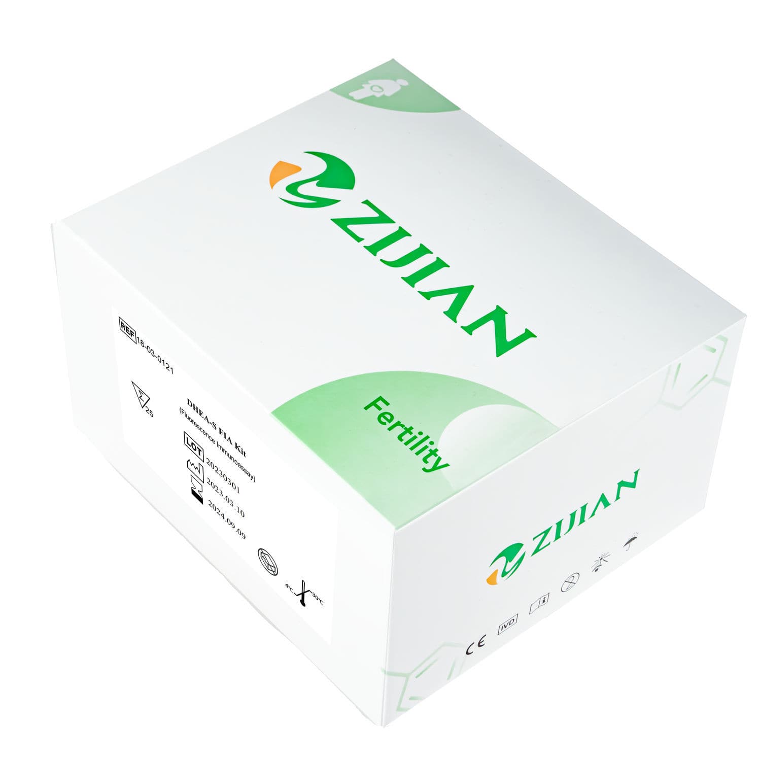 Kit de test de grossesse DHEAS Shenzhen Zijian Biotechnology Co., Ltd. sérum / plasma