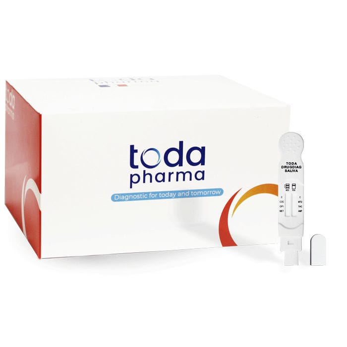 Kit de test de dépistage de drogue 6+® TODA PHARMA pour médicaments / de salive