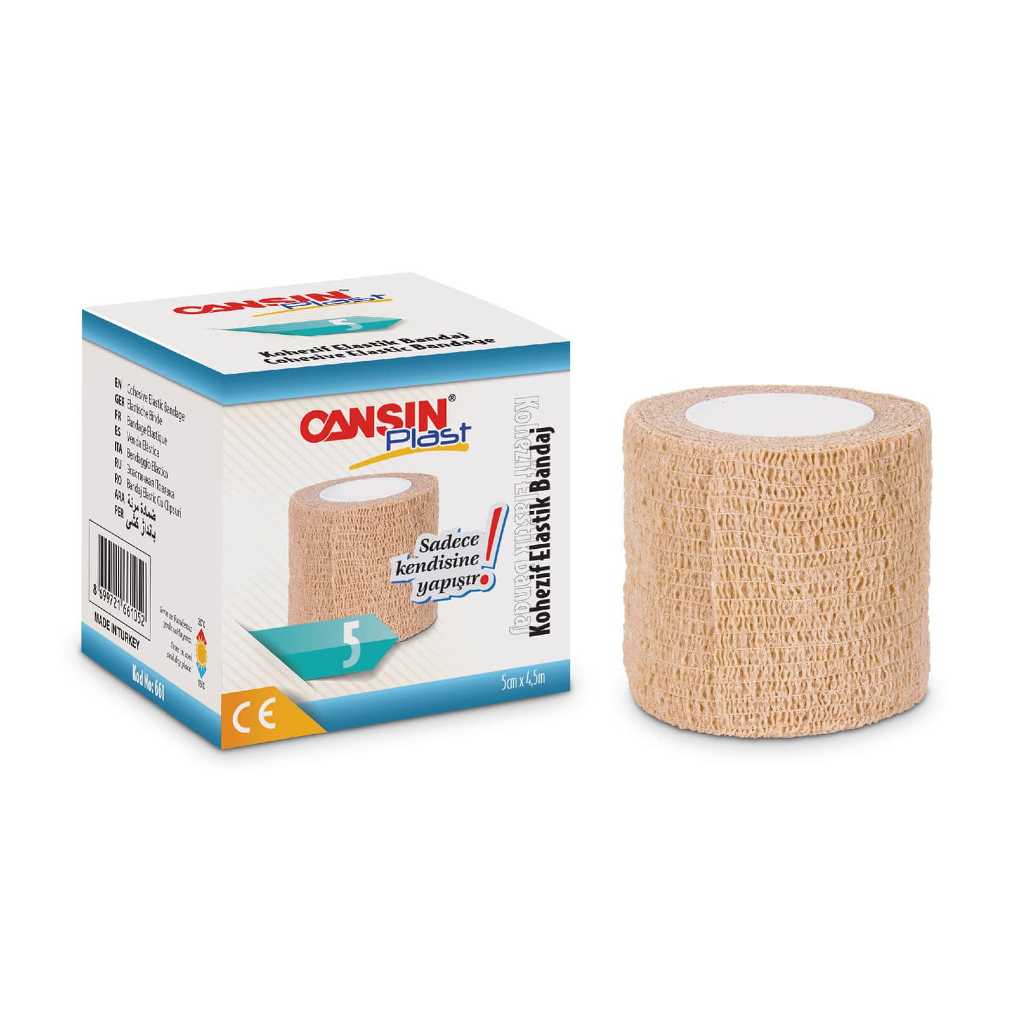 Bandage 660 Cansin Healthcare Industrial & Trade non adhérent