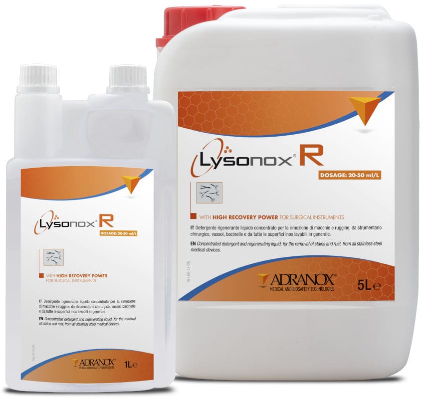 Détergent regénérant Lysonox R ADRANOX à l acide liquide 5000 mL