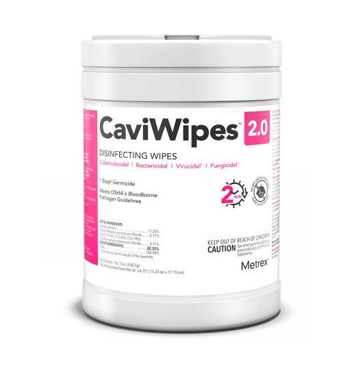 Lingettes nettoyantes pour dispositifs médicaux CaviWipes™ 2.0