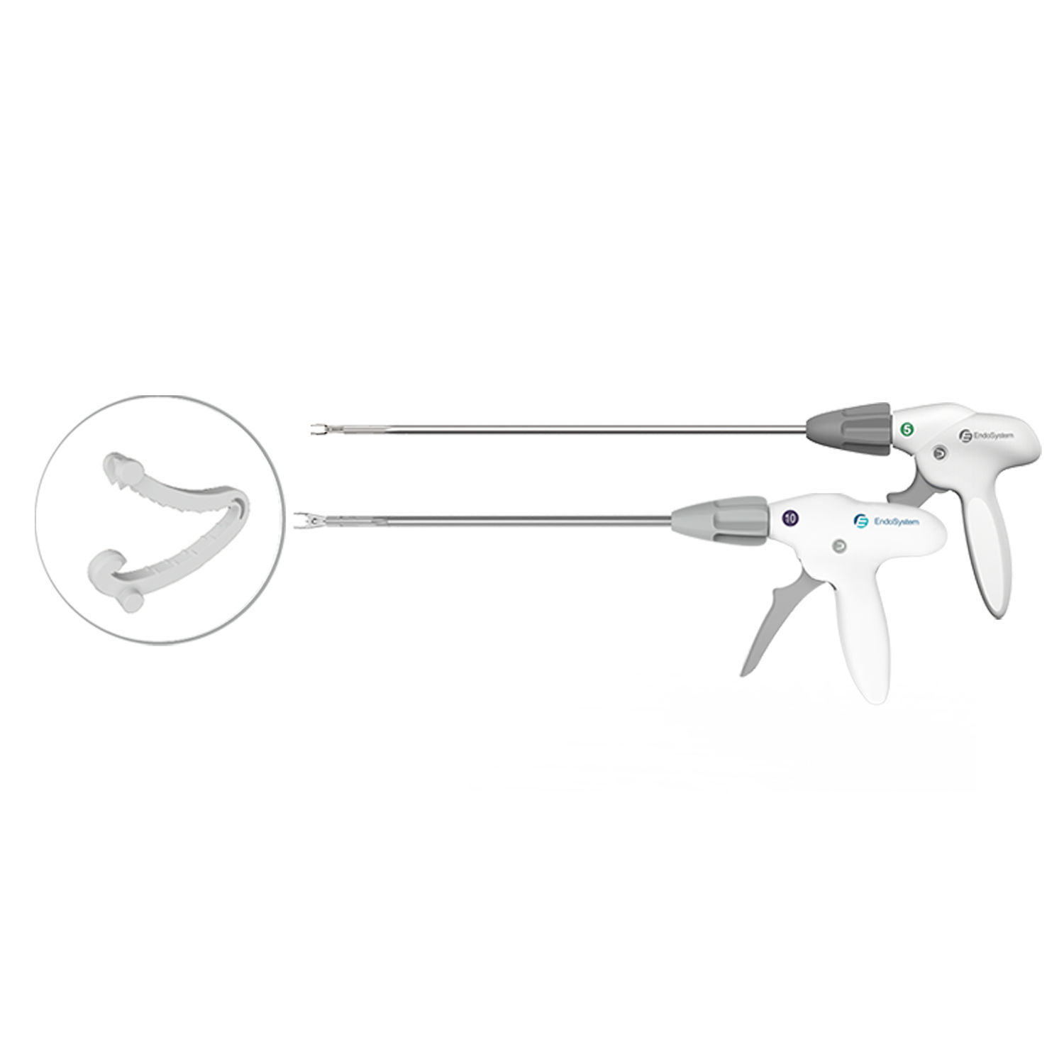 Applicateur de clips laparoscopique ELC02 EndoSystem Medical