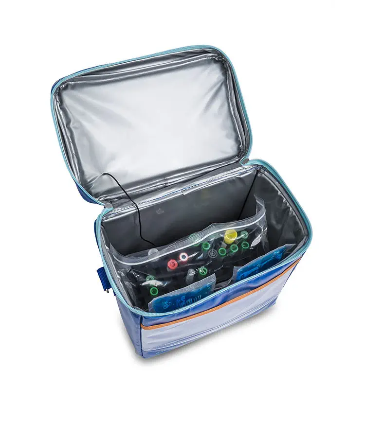 レオパードフラワーブラック eBags Sac repas isotherme (Titane)