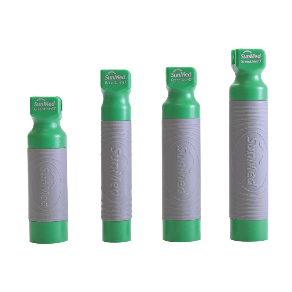 Poignée de laryngoscope à usage unique GreenLine®/D™ SunMed à LED
