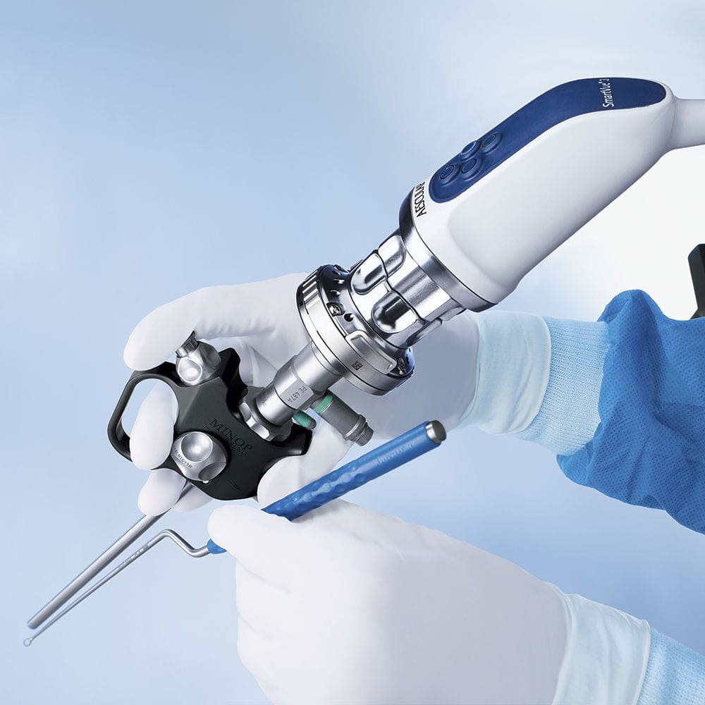 Système de chirurgie endoscopique pour chirurgie de la glande