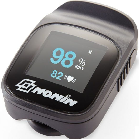 Oxymètre De Pouls Digital Nonin 3230 Avec Bluetooth - Mesure SpO2 Et Fréquence Cardiaque Au Bout Du Doigt
