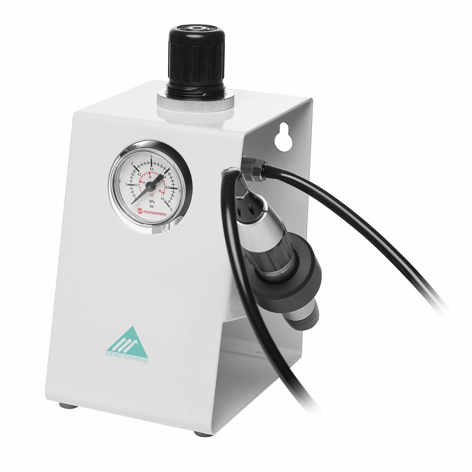 Turbine de laboratoire dentaire Air Carver BPR Swiss à air / en acier inoxydable / avec Turbine de laboratoire dentaire Air Carver BPR Swiss à air / en acier inoxydable / avec