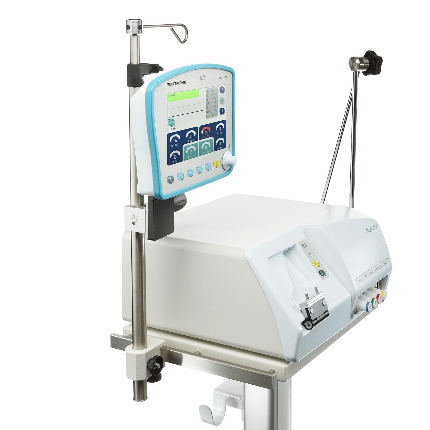 Ventilateur de soins intensifs monsoon III ACUTRONIC Medical Systems d'urgence / clinique
