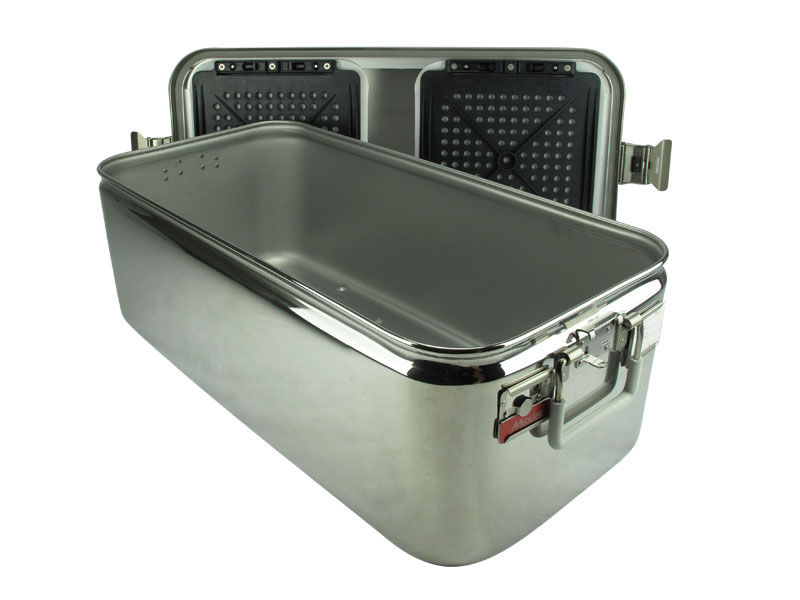 Lot De 5 Boîtes De Stérilisation Pour Instruments - Conteneurs Stériles, Marque SLITETECH, Fabriqué Au Pakistan