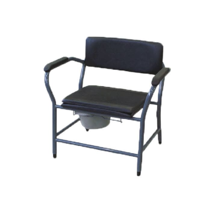 Chaise Garde Robe Avec Accoudoirs Sigma Scemed Avec Seau Avec Dossier Haut Bariatrique