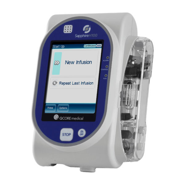 Pompe à perfusion 1 voie Sapphire™ H100 QCore d