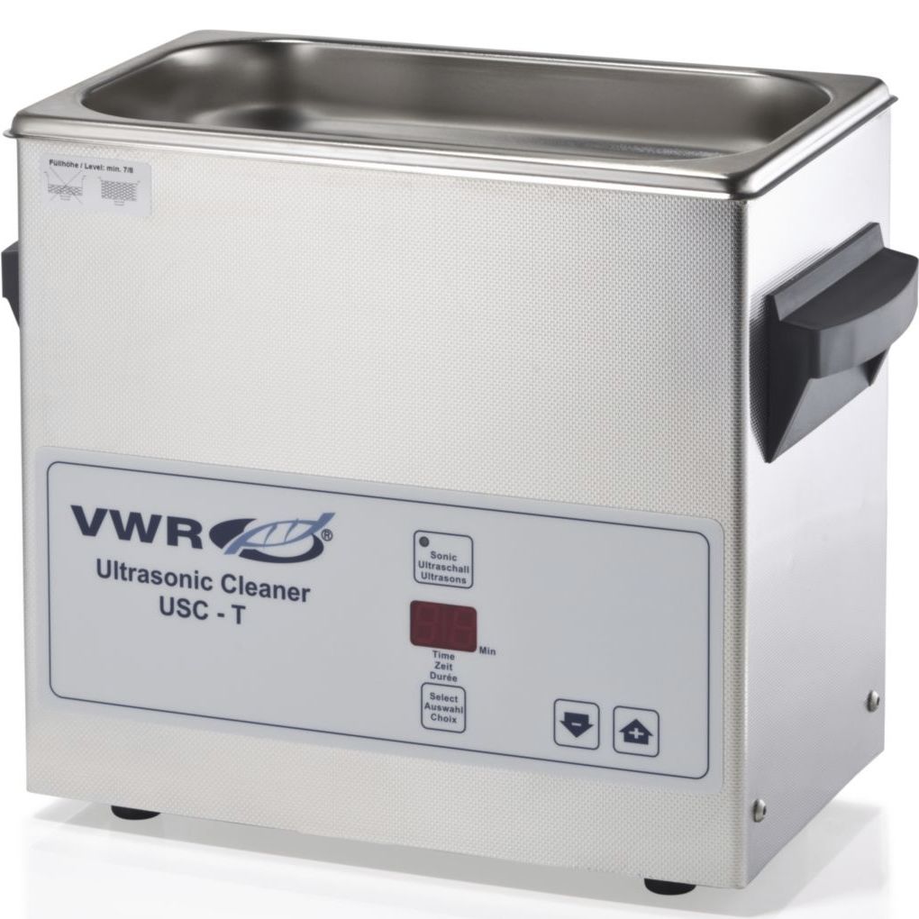 Bain à ultrasons médical USC 300 T VWR en acier inoxydable