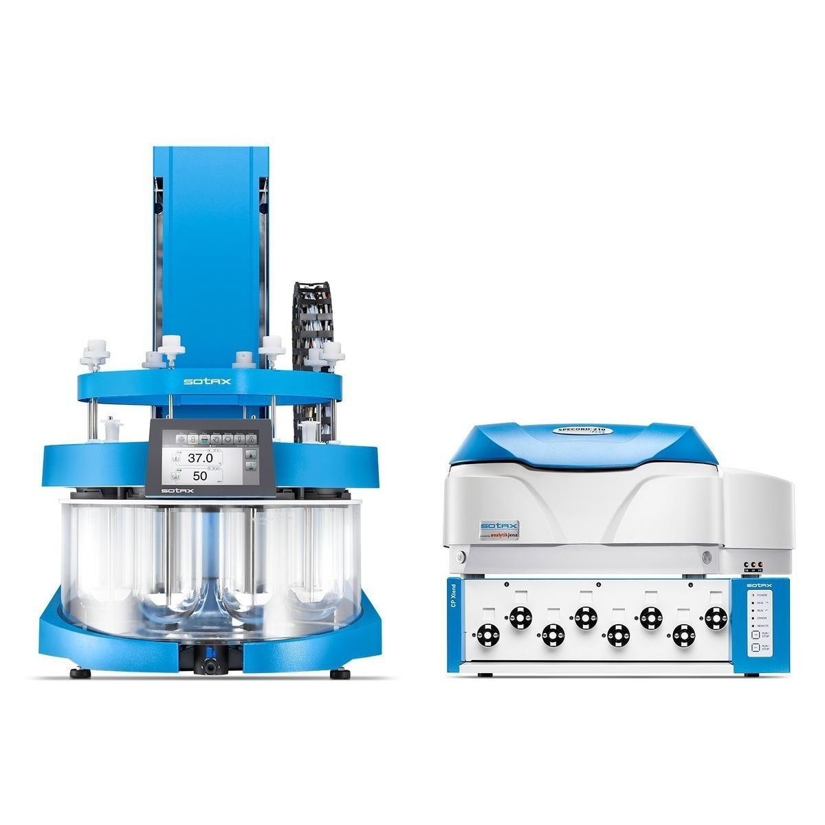 Testeur de dissolution ATS Xtend™ UV Online SOTAX d'intégrité