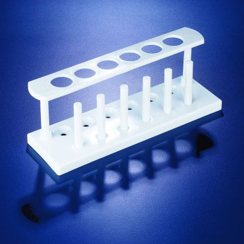 OLYCRAFT Présentoir Pour Tubes à Essai En Acrylique Transparent Pour Tubes à Essai Et Centrifugeuse En Verre Pour Tubes à Essai, Laboratoire, Chimie, 24,1 X 5,1 X 9,1 Cm