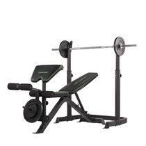 Banc de musculation ajustable / avec porte-haltères
