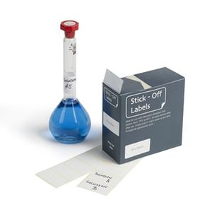 étiquette pour fioles