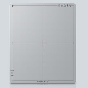 capteur plan pour radiographie polyvalente / portable / étanche / 14 x 17