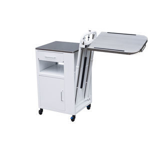 table de chevet sur roulettes