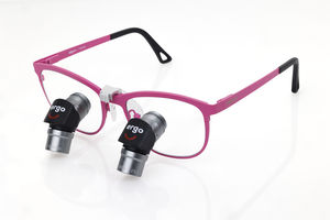 loupe binoculaire à monture de lunettes