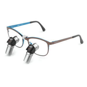 loupe binoculaire à monture de lunettes