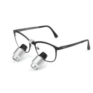 loupe binoculaire à monture de lunettes