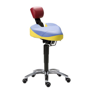 tabouret pour cabinet médical / à hauteur variable / basculant / pivotant