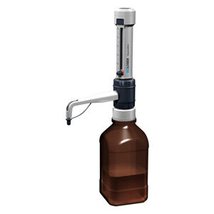 distributeur sur flacon de laboratoire