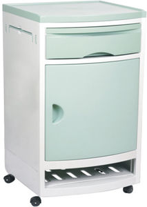 armoire de chevet sur roulettes
