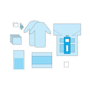 kit médical pour chirurgie cardiaque