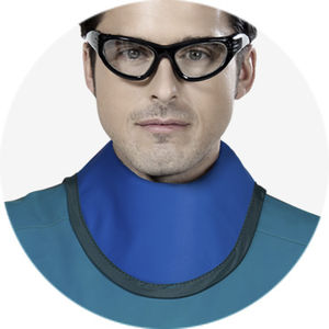 col thyroïdien de radioprotection