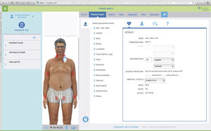 logiciel de simulation patient