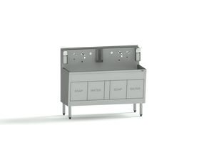 lavabo chirurgical 2 stations